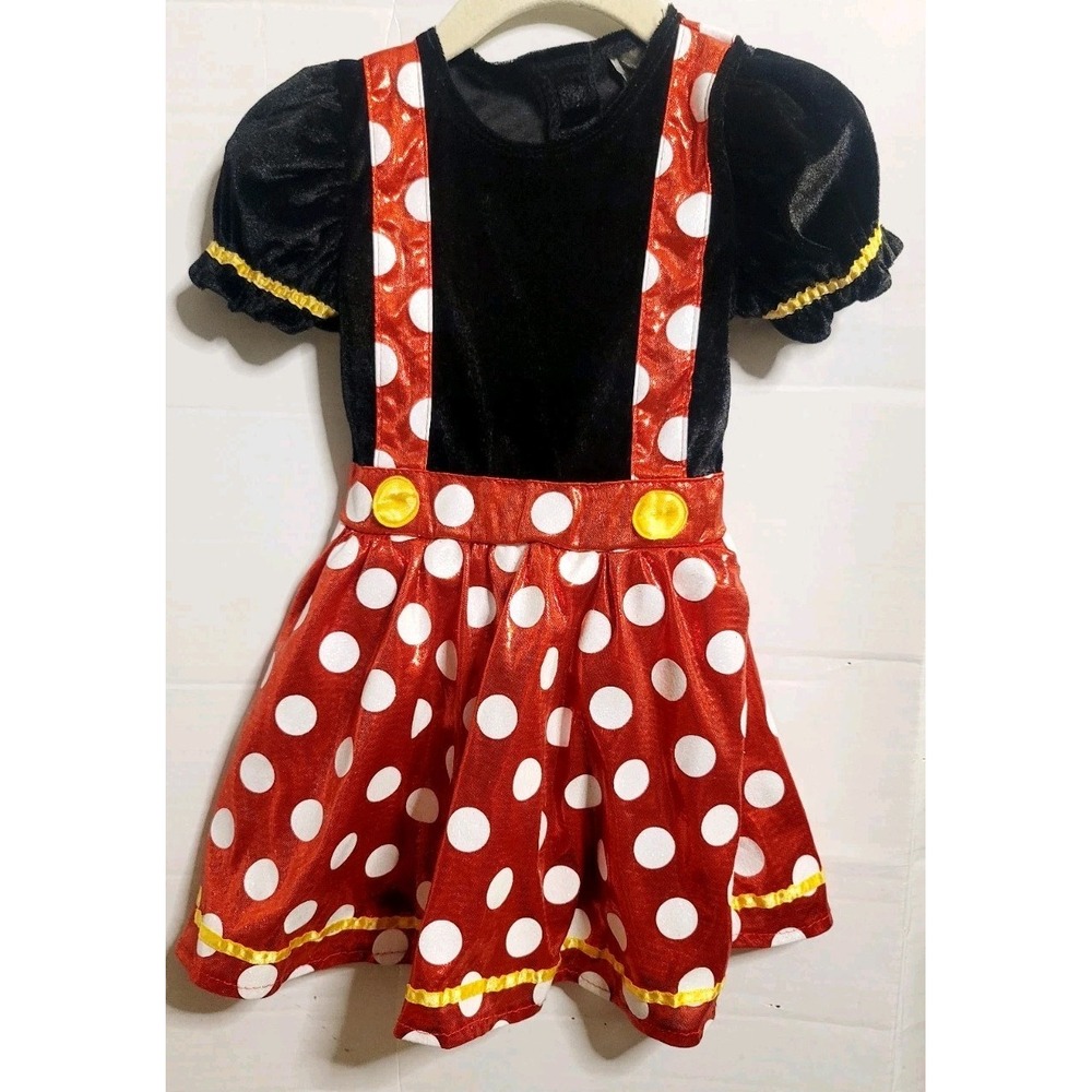 Disney Minnie Mouse Dress Lot Of 3 Size 18 - 24 Months‎ Snow White Costumes - Picture 2 of 7